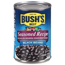 Bush's Best Seasoned Recipe Black Beans 15 oz