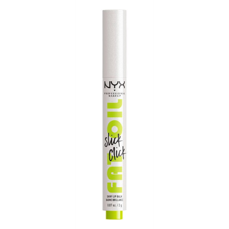slide 4 of 10, NYX Professional Makeup Fat Oil Slick Click Tinted Lip Balm - Main Character - 0.07oz, 0.07 oz