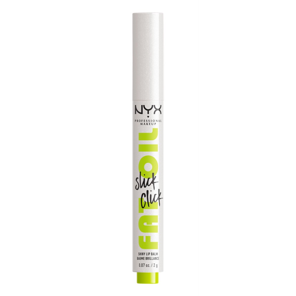 slide 1 of 10, NYX Professional Makeup Fat Oil Slick Click Tinted Lip Balm - Main Character - 0.07oz, 0.07 oz
