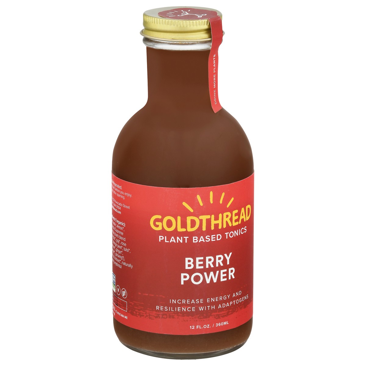 slide 9 of 11, Goldthread Schisandra Supreme Plant Based Tonic - 12 fl oz, 12 fl oz