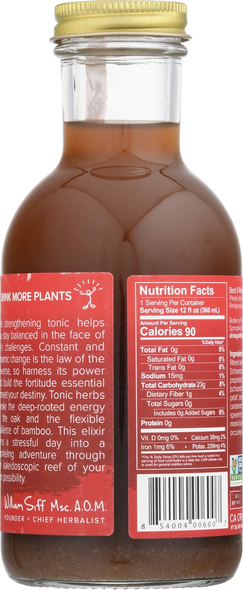 slide 8 of 11, Goldthread Schisandra Supreme Plant Based Tonic - 12 fl oz, 12 fl oz