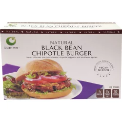 Green Way Burger, Black Bean Chipotle