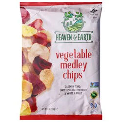 Heaven & Earth Vegetable Medley Chips - 5 oz