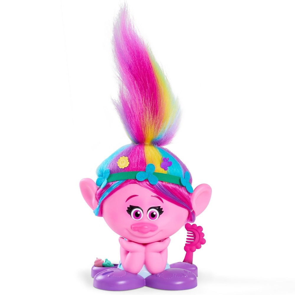 slide 3 of 4, Trolls Poppy Styling Head Trus Colors, 1 ct