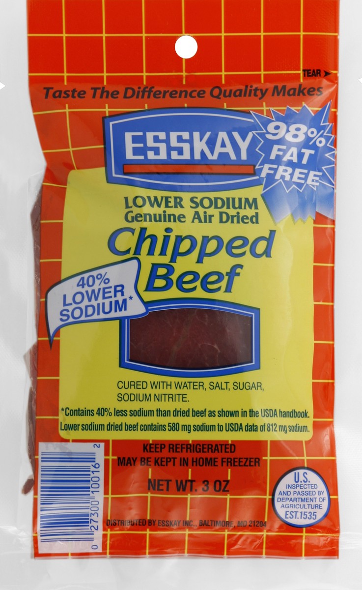 slide 2 of 3, Esskay Chipped Beef 3 oz, 3 oz