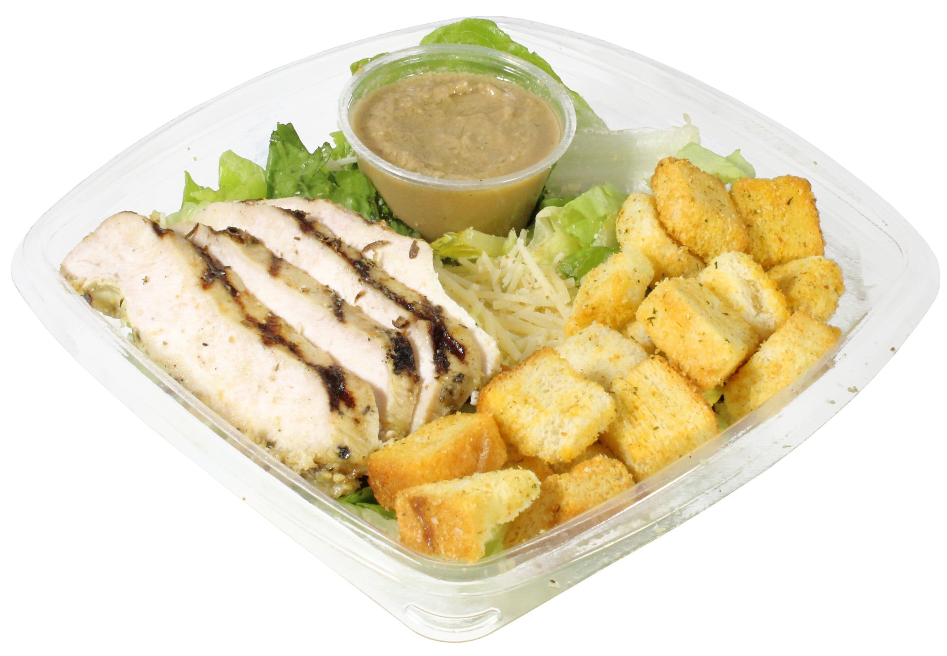 slide 1 of 1, Central Market Chicken Caesar Salad, 1 ct