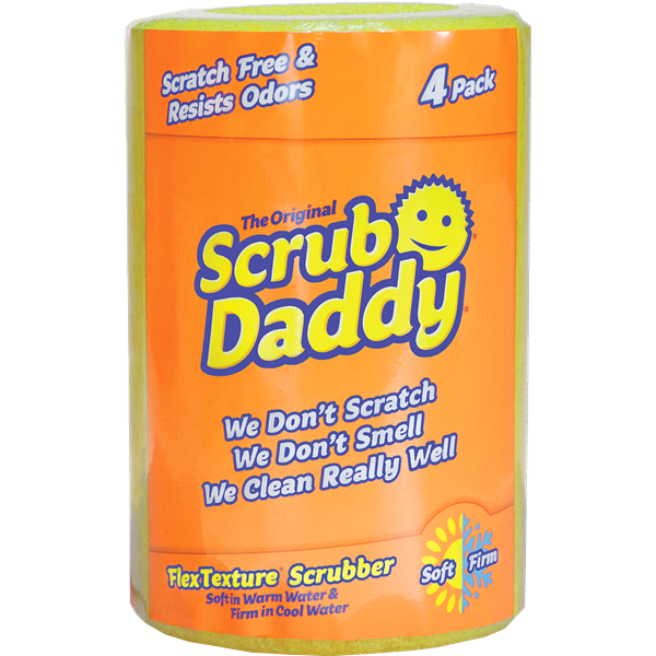 slide 1 of 1, Scrub Daddy Roll, 4 ct