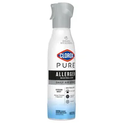 Clorox PURE Allergen Neutralizer Daily Air Spray, Ocean Mist, 8 Ounces