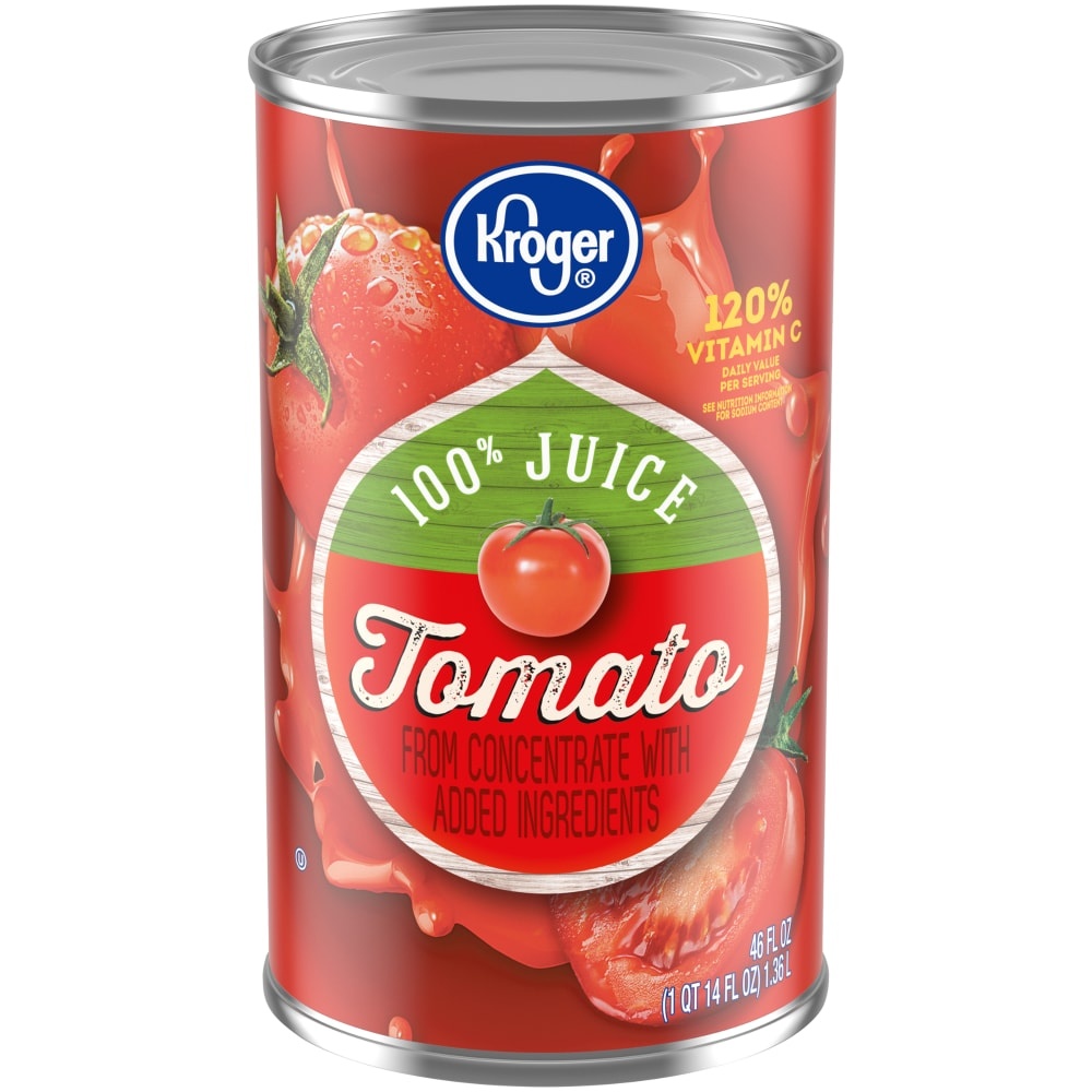 slide 1 of 1, Kroger Tomato Juice, 46 fl oz
