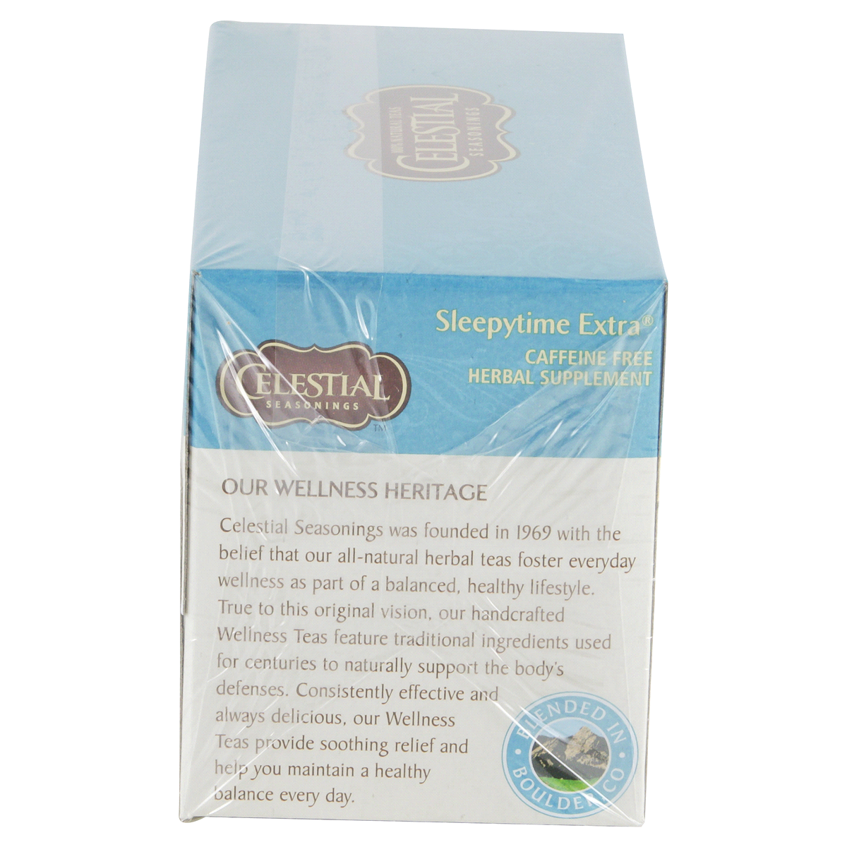 slide 17 of 31, Celestial Seasonings Sleepytime Extra Caffeine Free Herbal Supplement Tea Bags 20 ct Box, 1.2 oz