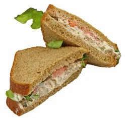 Central Market Tuna Salad Sandwich on Whole Wheat Bread