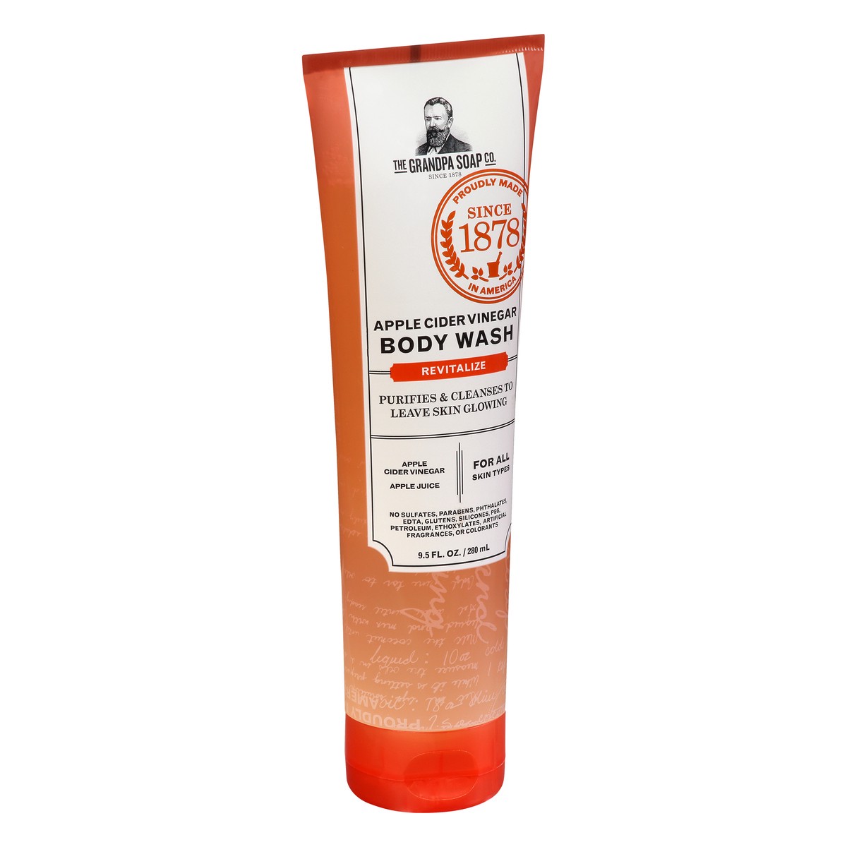 slide 4 of 12, The Grandpa Soap Co. The Grandpa Soap Company Apple Cider Vinegar Body Wash 9.5 Oz, 9.5 oz