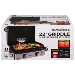 Blackstone 22 Inch Tabletop Griddle with Hood 1 ea