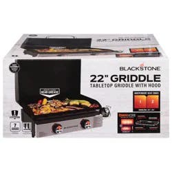 Blackstone 22 Inch Tabletop Griddle with Hood 1 ea