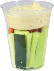 Central Market Crudite Cup with Hummus