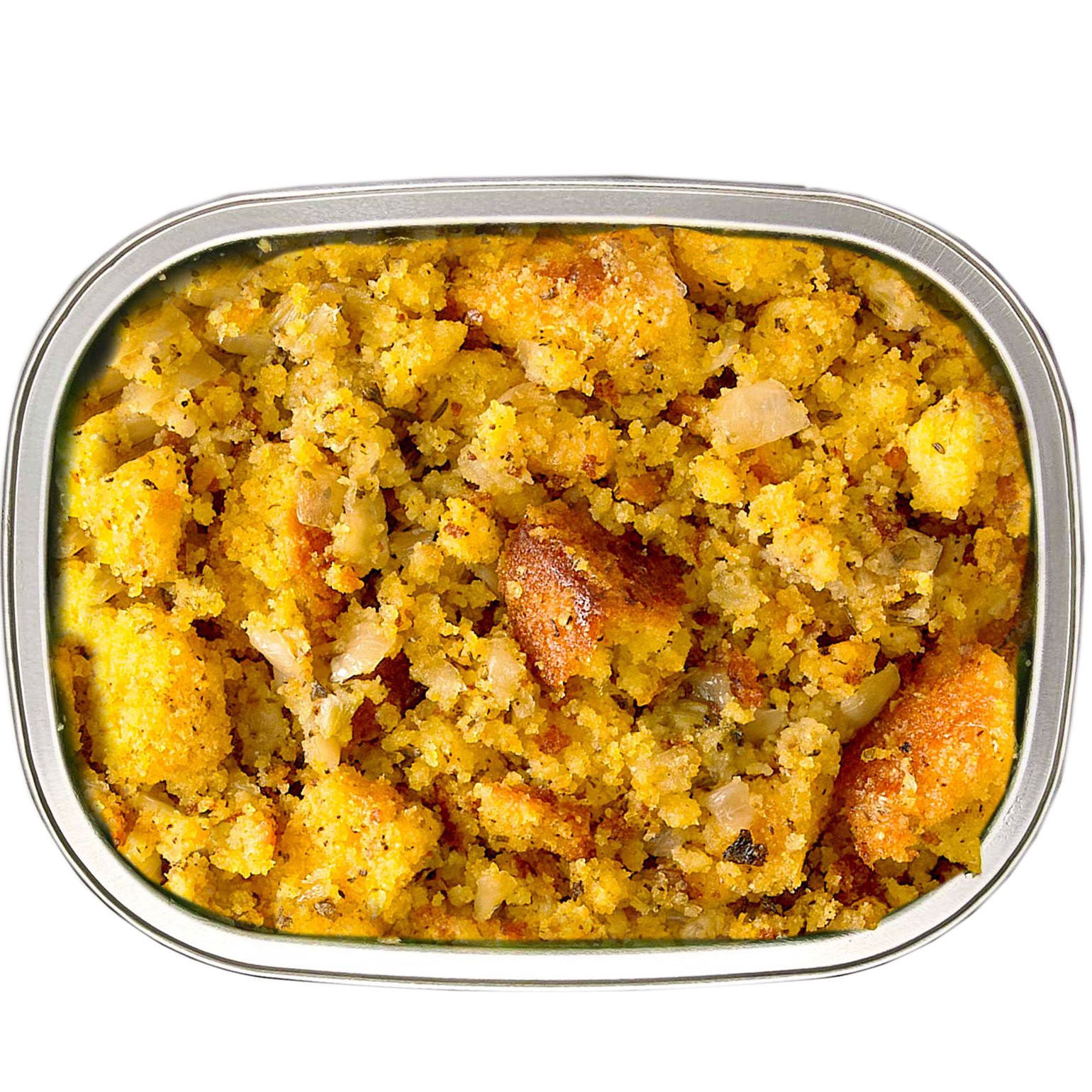 slide 1 of 1, Central Market Savory Cornbread Dressing, serves 4