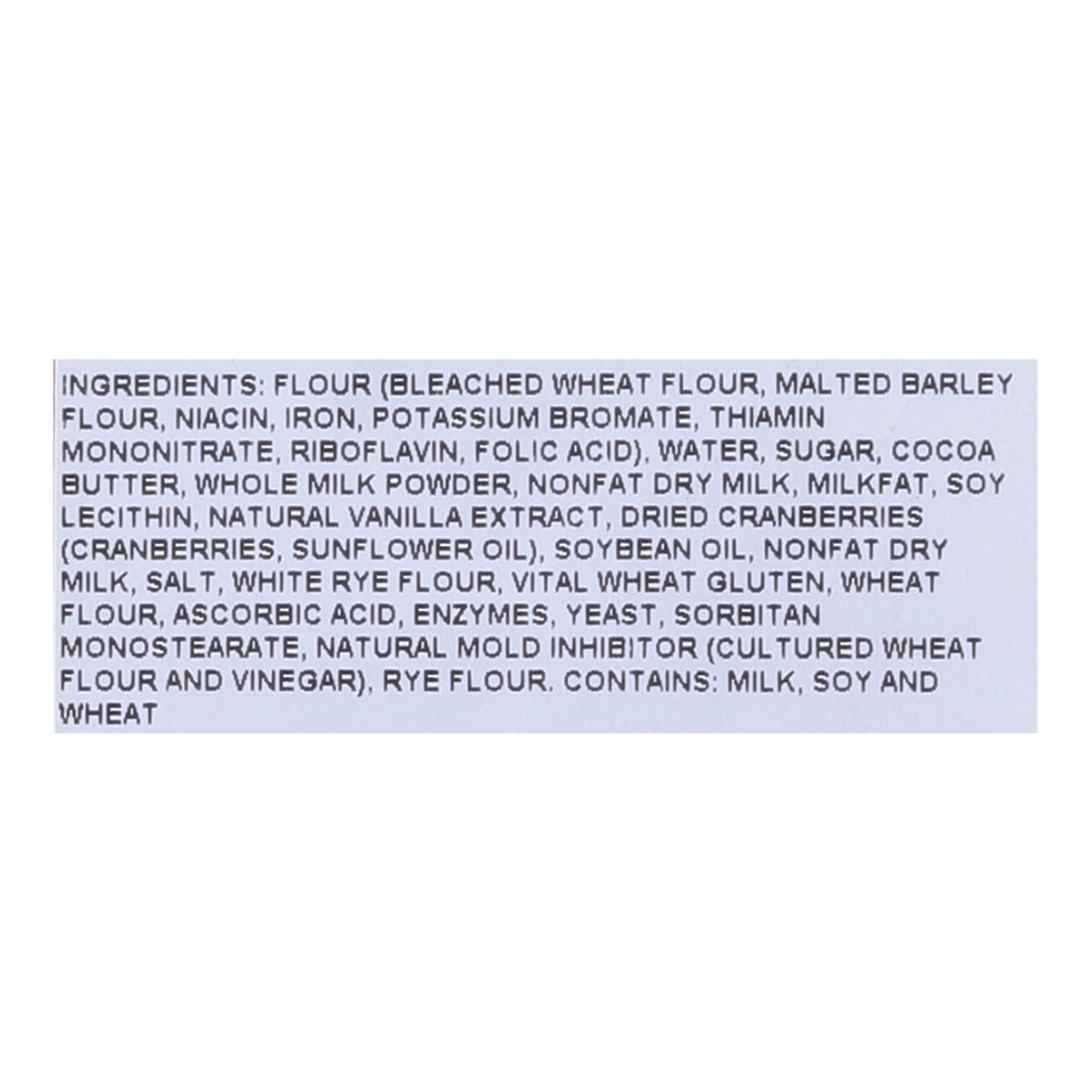 slide 8 of 13, Lunds & Byerlys Artisan Holiday Cranberry White Chocolate Bread 1 ea, 1 ct