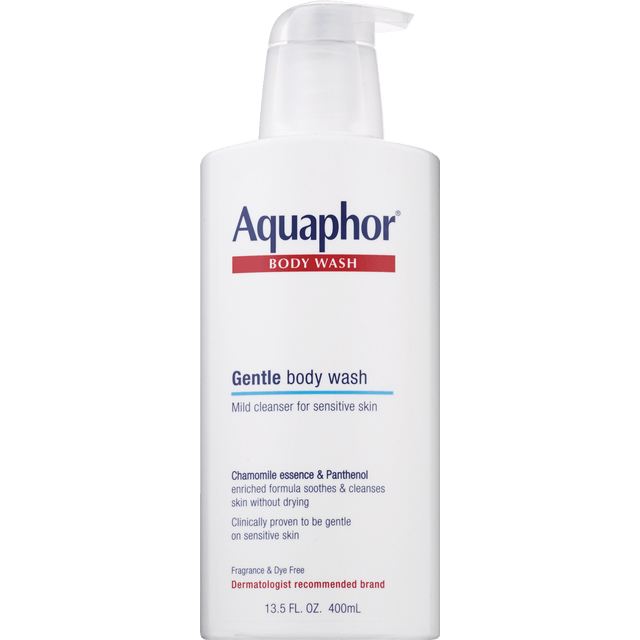 slide 1 of 1, Aquaphor Gentle Body Wash, 13.5 fl oz