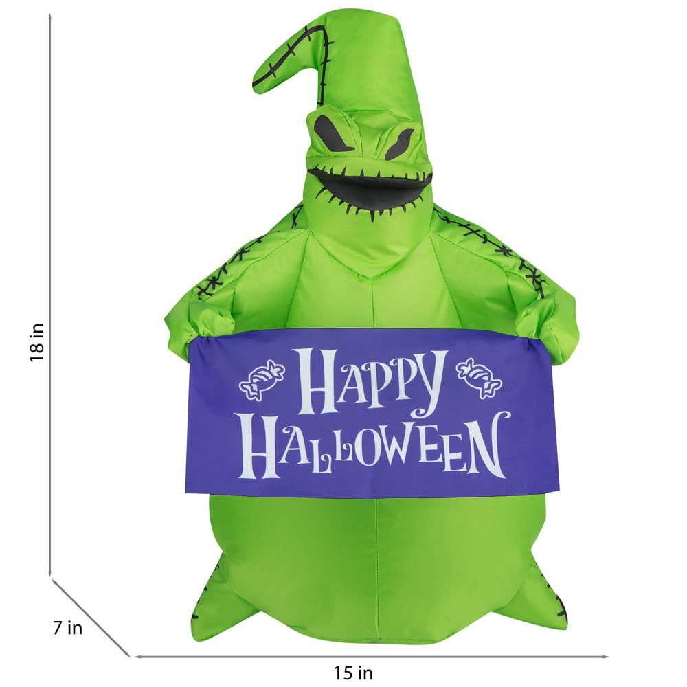 slide 5 of 5, Disney 1.5-ft The Nightmare Before Christmas Oogie Boogie Inflatable, 1 ct