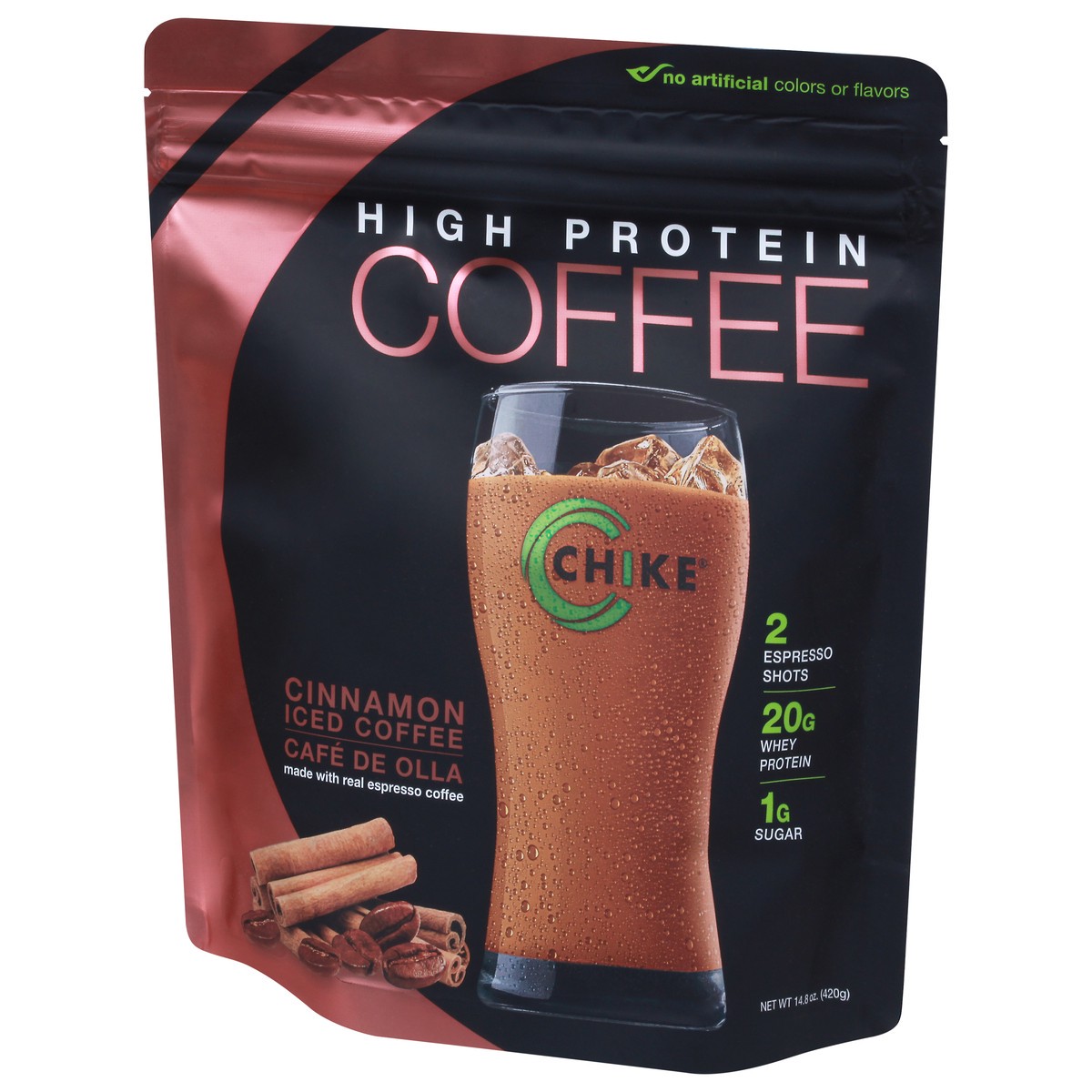 slide 7 of 14, Chike Nutrition High Protein Coffee Cinnamon Iced Coffee, 14.8 oz