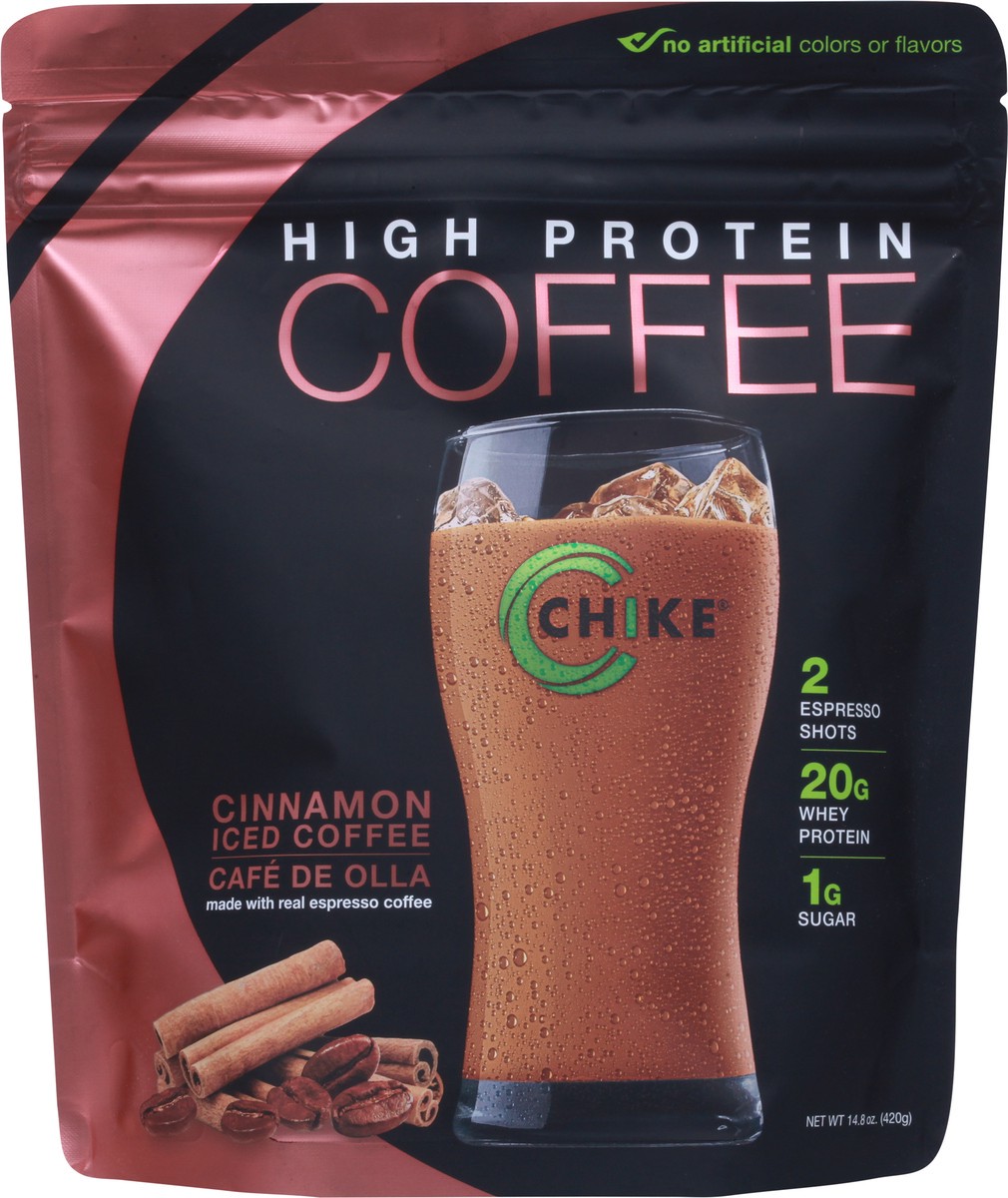 slide 12 of 14, Chike Nutrition High Protein Coffee Cinnamon Iced Coffee, 14.8 oz