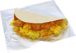 Central Market Potato, Egg, and Cheese Breakfast Taco