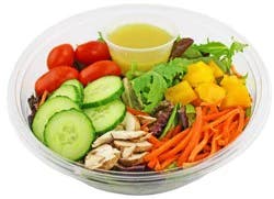 Central Market Garden Family Salad with Lemon Garlic Vinaigrette