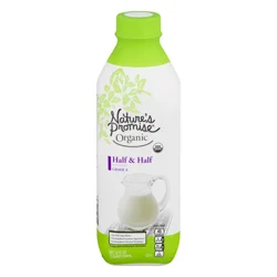 Nature's Promise Organic Half & Half Cream