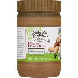 Nature's Promise Organic Creamy Peanut Butter