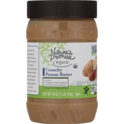 Nature's Promise Organic Crunchy Peanut Butter