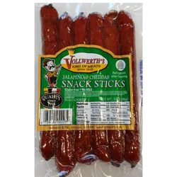 Vollwerth's Jalapeno Cheddar Snack Sticks