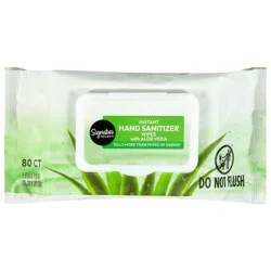 Signature Select/care Hand Sanitizer Wipes - 80 Count
