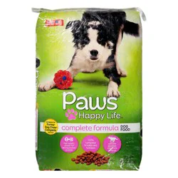 Paws Happy Life Complete Formula Adult Chicken Flavor Dog Food 18.5 lb