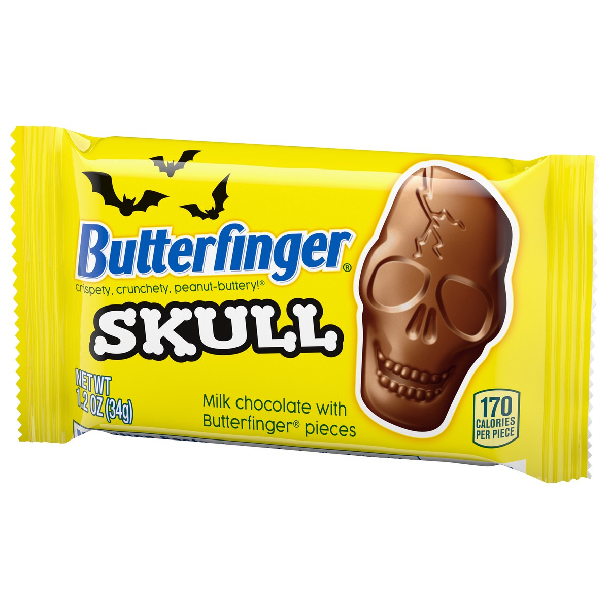 slide 6 of 14, Butterfinger Skull Milk Chocolate 1.2 oz, 1.2 oz