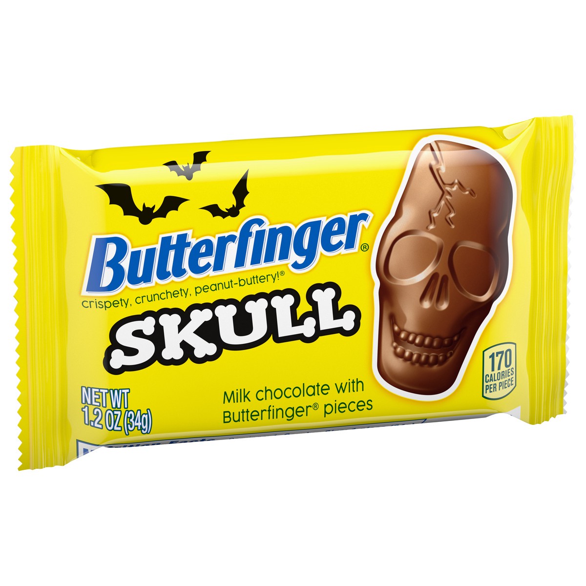slide 10 of 14, Butterfinger Skull Milk Chocolate 1.2 oz, 1.2 oz