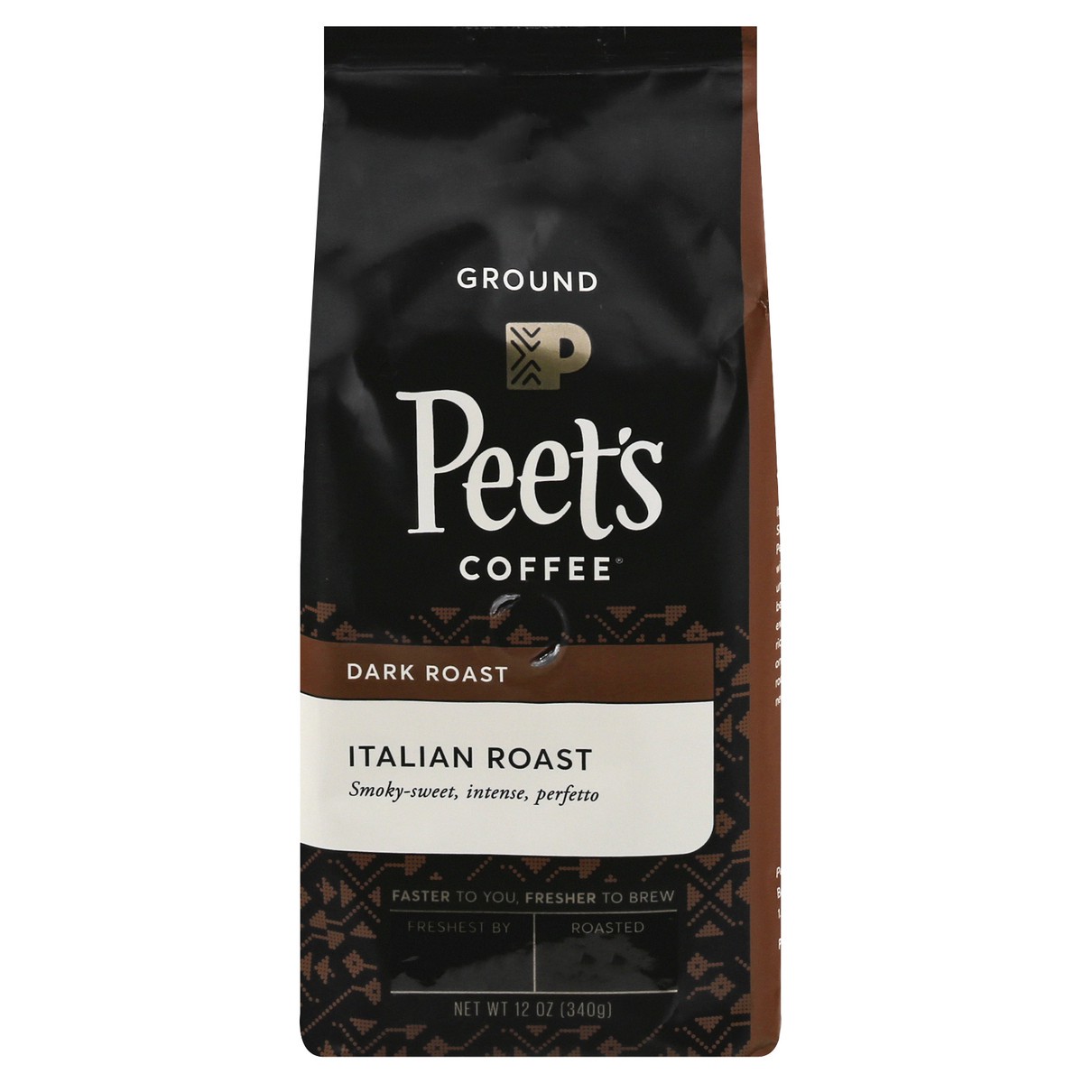 slide 4 of 10, Peets Coffee Ground Dark Roast Italian Roast Coffee 12 oz, 12 oz