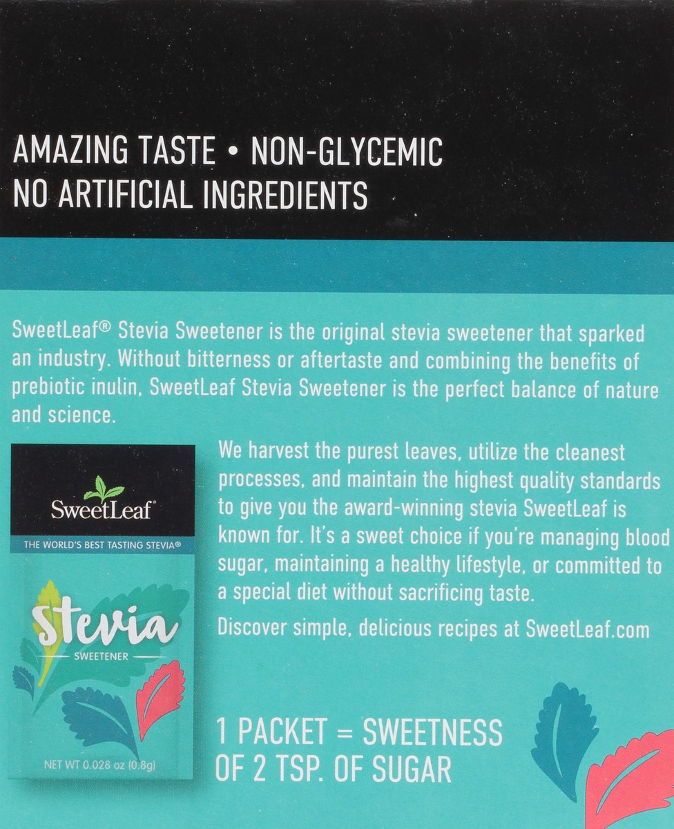 slide 4 of 9, SweetLeaf Sweetleaf Sweetener, 35 ct