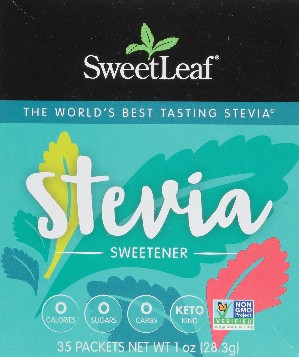 slide 6 of 9, SweetLeaf Sweetleaf Sweetener, 35 ct