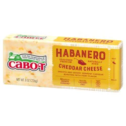 Cabot Cheese, Hot Habanero Cheddar Bar