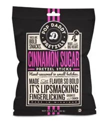 Pop Daddy Cinnamon Sugar Pretzel Sticks 3 oz