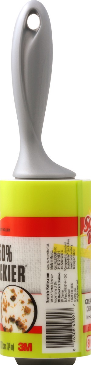 slide 6 of 9, Scotch-Brite Lint Roller 1 ea, 80 ct