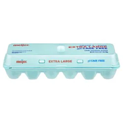 Meijer Cage Free Grade A Extra Large Eggs, Dozen