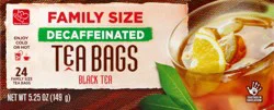 Harris Teeter® Black Tea Decaf Family Size Tea Bags