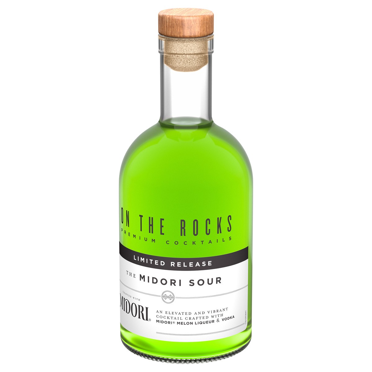 slide 7 of 9, On The Rocks Midori Sour Ready to Drink Cocktail 375 ml, 375 ml