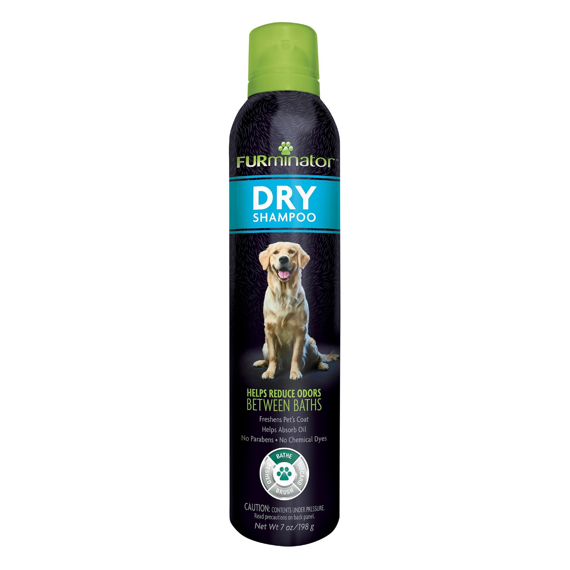 slide 1 of 1, FURminator Dry Shampoo for Dogs - 7 Oz, 7 oz