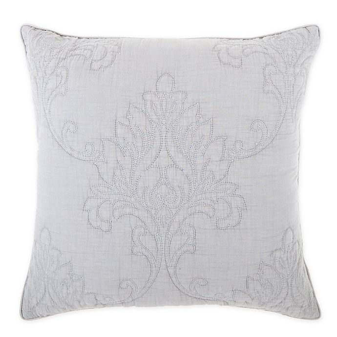 slide 1 of 1, Wamsutta Knightsbridge Square Throw Pillow - Slate, 1 ct