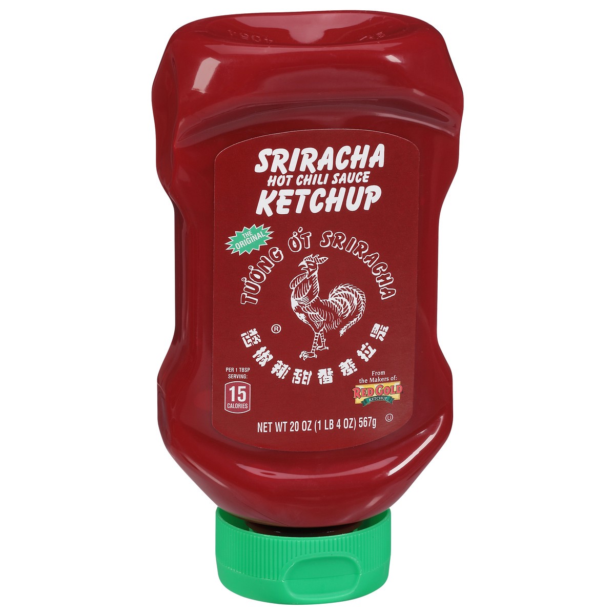 slide 2 of 9, Huy Fong Sriracha Hot Chili Ketchup, 20 oz