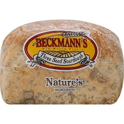 Beckmanns Sourdough 3 Seed Loaf Bread - 24 Oz