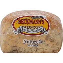 Beckmanns Sourdough 3 Seed Loaf Bread - 24 Oz