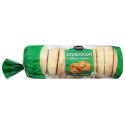 Signature Select English Muffins Sourdough 10 Count - 20 Oz